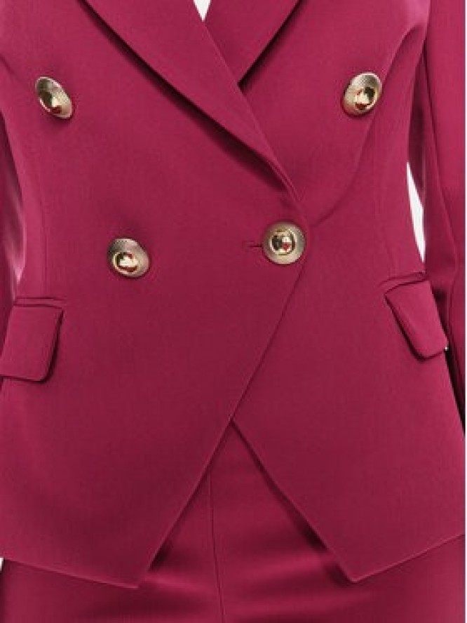 Rinascimento Marynarka CFC0119987003 Różowy Regular Fit