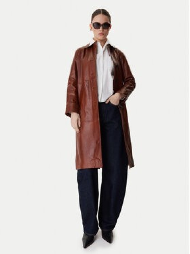 MAX&Co. Płaszcz przejściowy Doppia 2616471021200 Brązowy Regular Fit