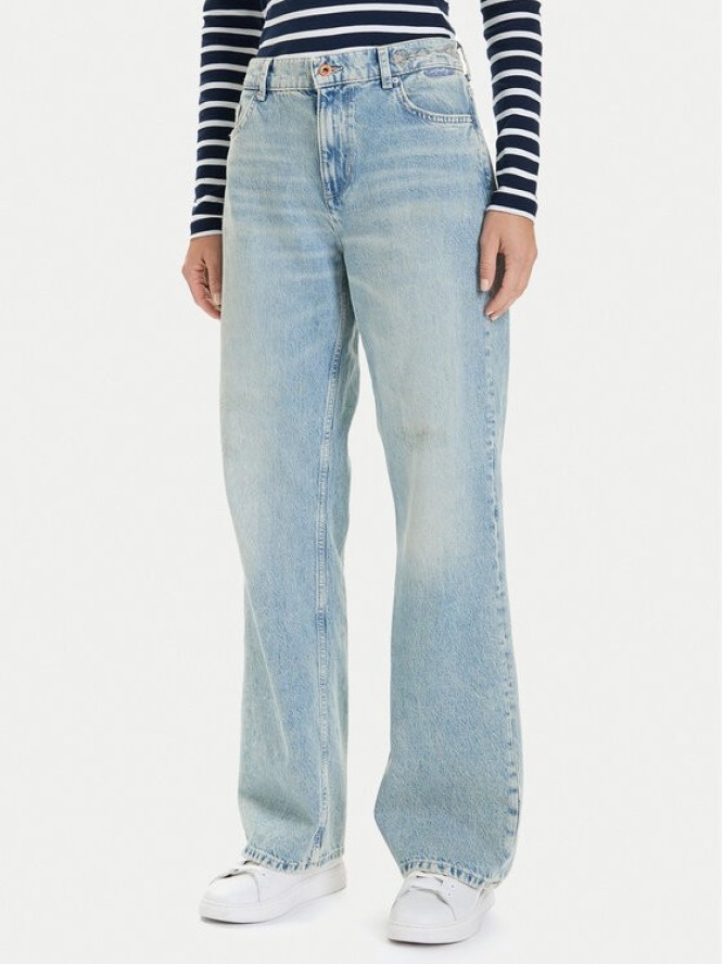 Mustang Jeansy Madison 1016929 Niebieski Wide Fit