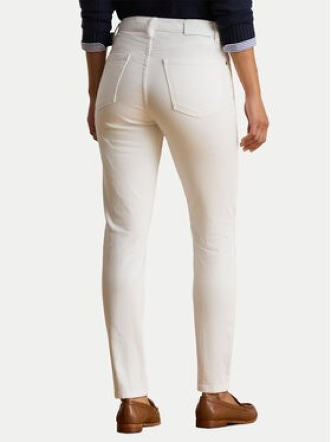 LAUREN RALPH LAUREN Jeansy 200926078001 Biały Skinny Fit