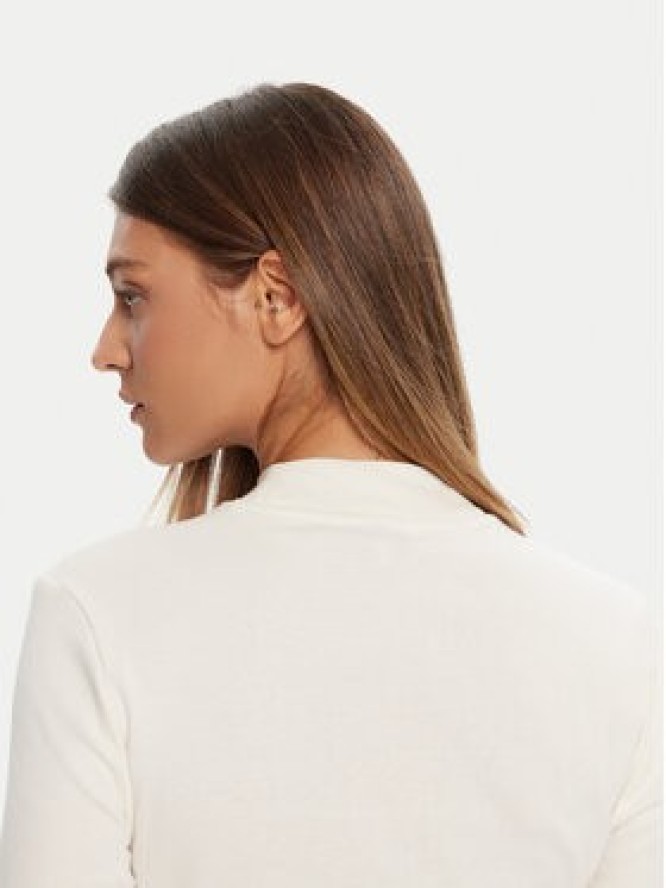 Tommy Hilfiger Sweter Cody WW0WW47307 Écru Slim Fit