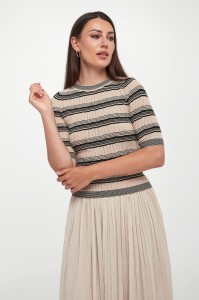 Sweter damski z krótkim rękawem Leda WEEKEND MAX MARA