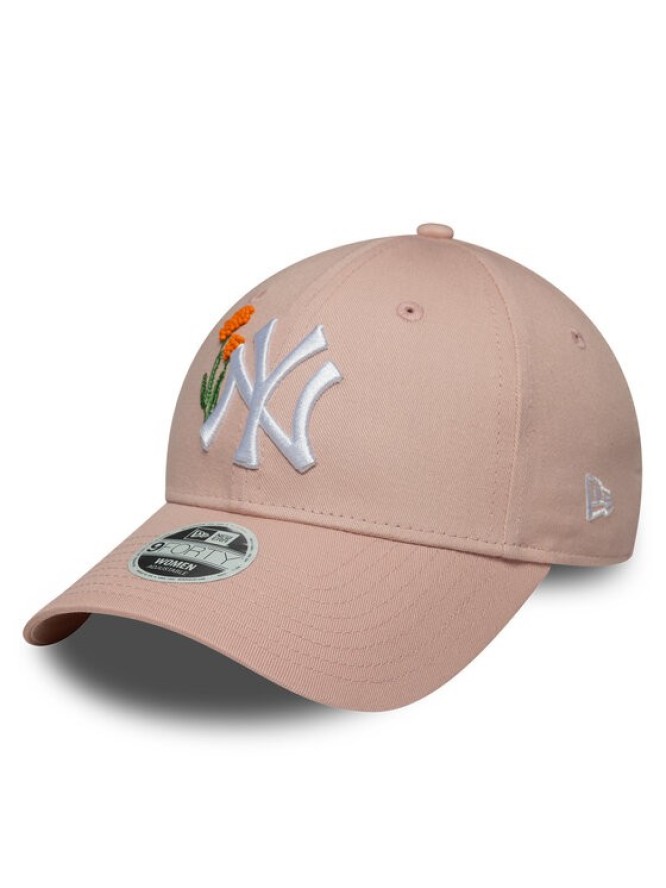 New Era Czapka z daszkiem New York Yankees Womens MLB 9FORTY 60667503 Różowy