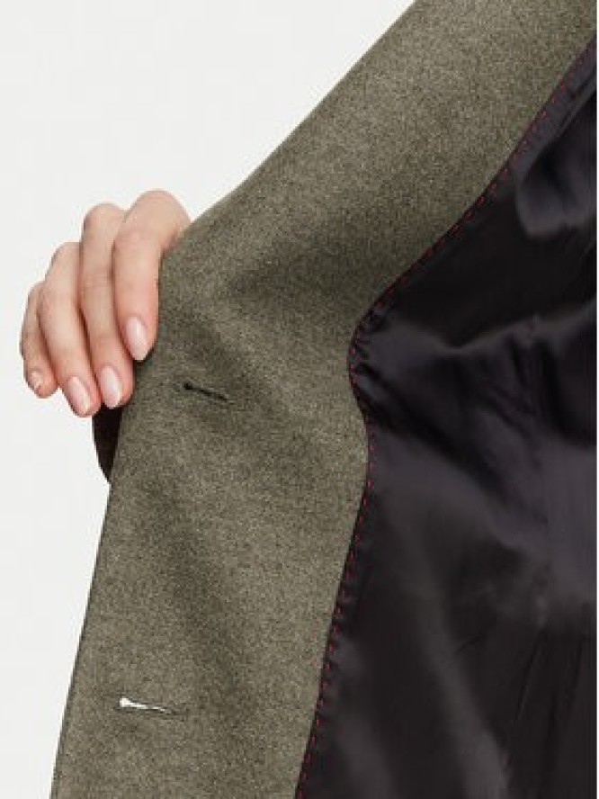 HUGO Płaszcz wełniany Mojeni 50569838 Brązowy Relaxed Fit