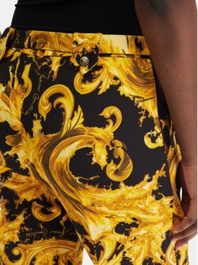 Versace Jeans Couture Spodnie materiałowe 80HAA111 NS756 Czarny Regular Fit