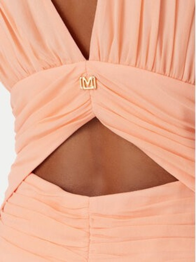 Marciano Guess Sukienka wieczorowa G6GK14 W2374 Pomarańczowy jasny Regular Fit