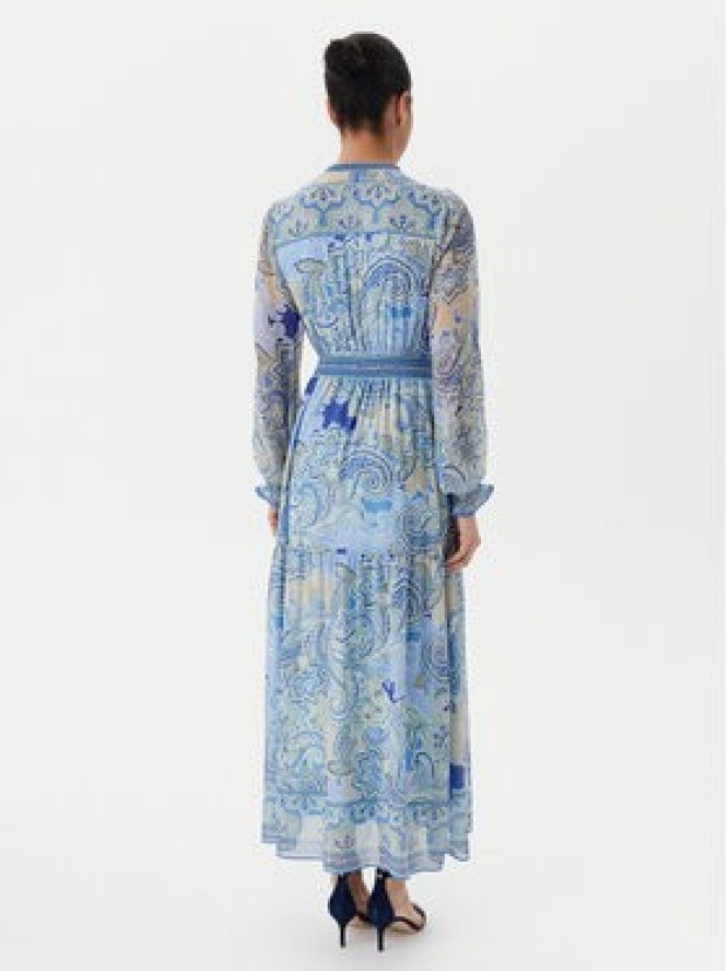 Hale Bob Sukienka letnia 4YDD630L Niebieski Regular Fit