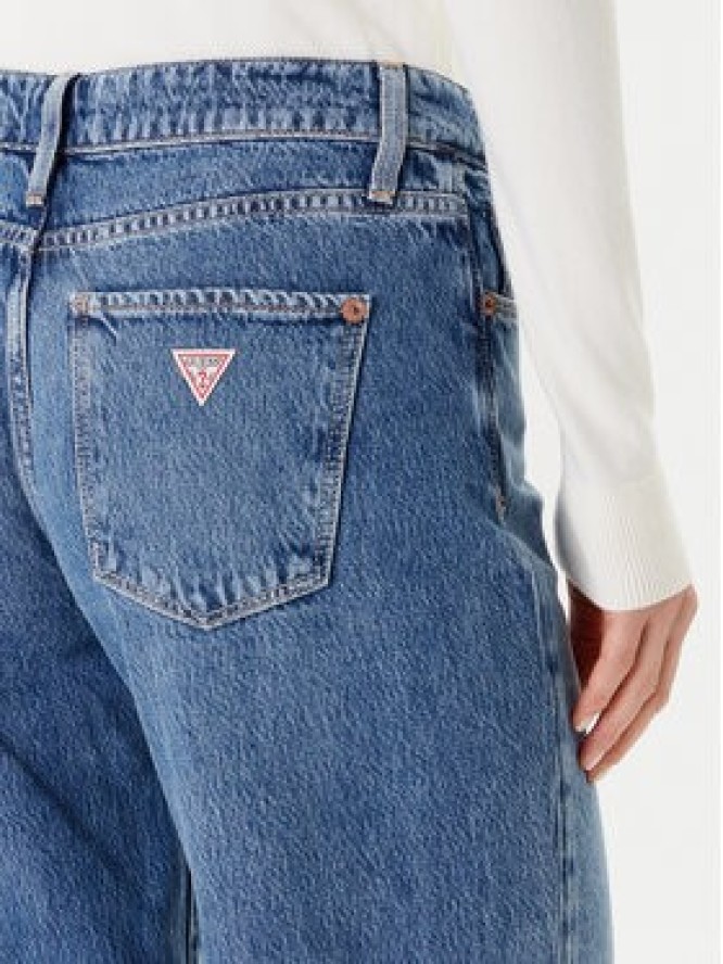 Guess Jeansy W5YA96 D5QKB Granatowy Regular Fit