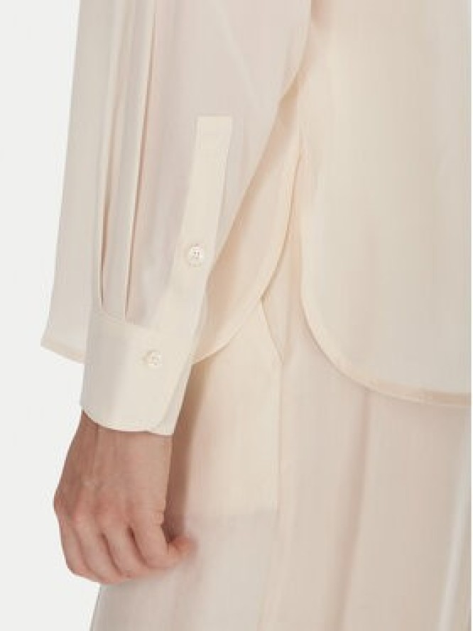 Marella Koszula Rocker 2523116032 Écru Regular Fit