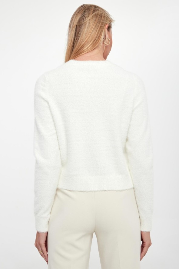 Kardigan damski z kokardką JOSEPH RIBKOFF