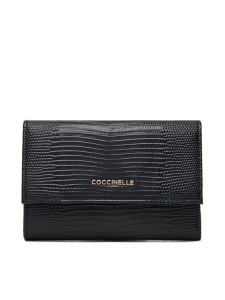 Coccinelle Portfel TL4 Metallic Lizard E2 TL4 11 66 01 Czarny