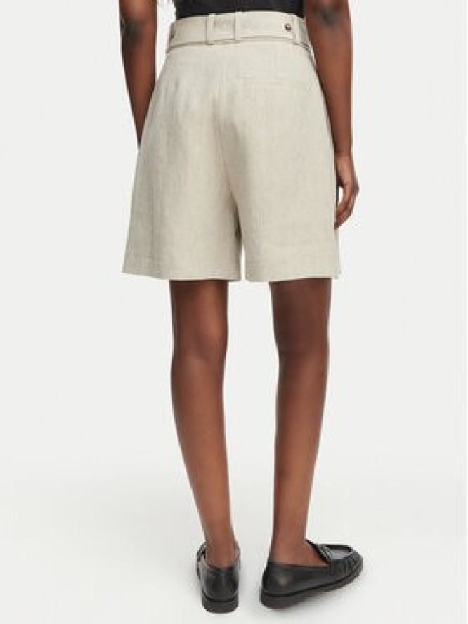 BOSS Szorty materiałowe Tojuna 50558545 Beżowy Relaxed Fit