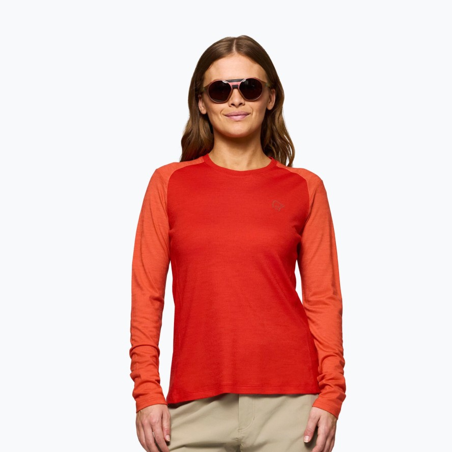 Longsleeve trekkingowy damski NORRONA Femund PureUll LS