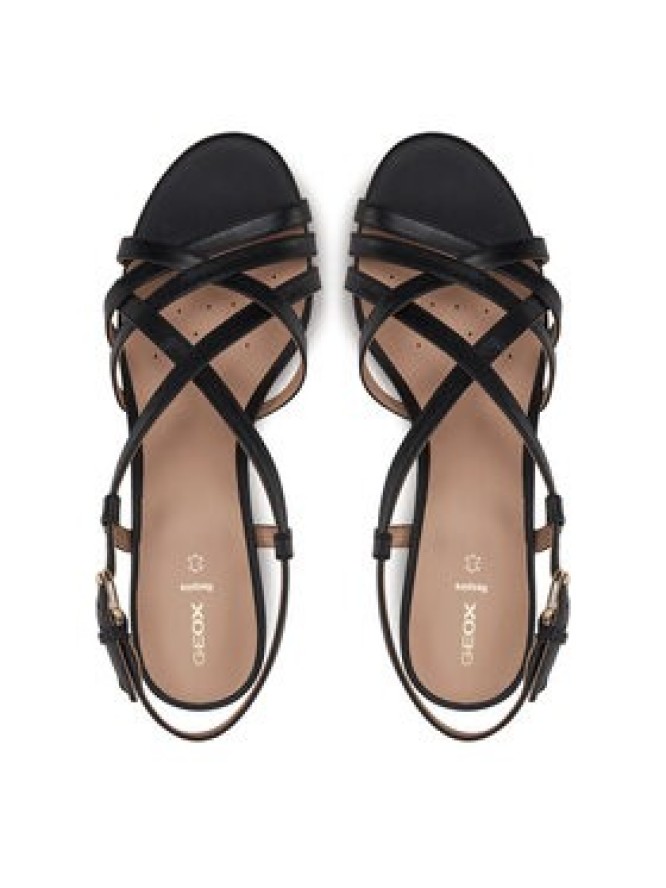 Geox Sandały D55YZB 000TU C9999 Czarny