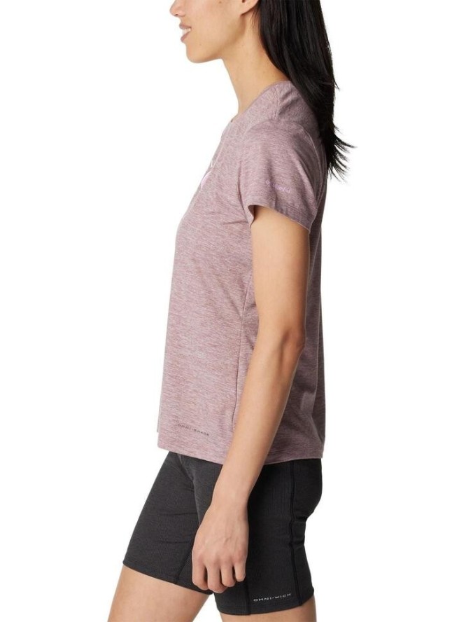 Koszulka damska Columbia Sloan Ridge Graphic z krótkim rękawem