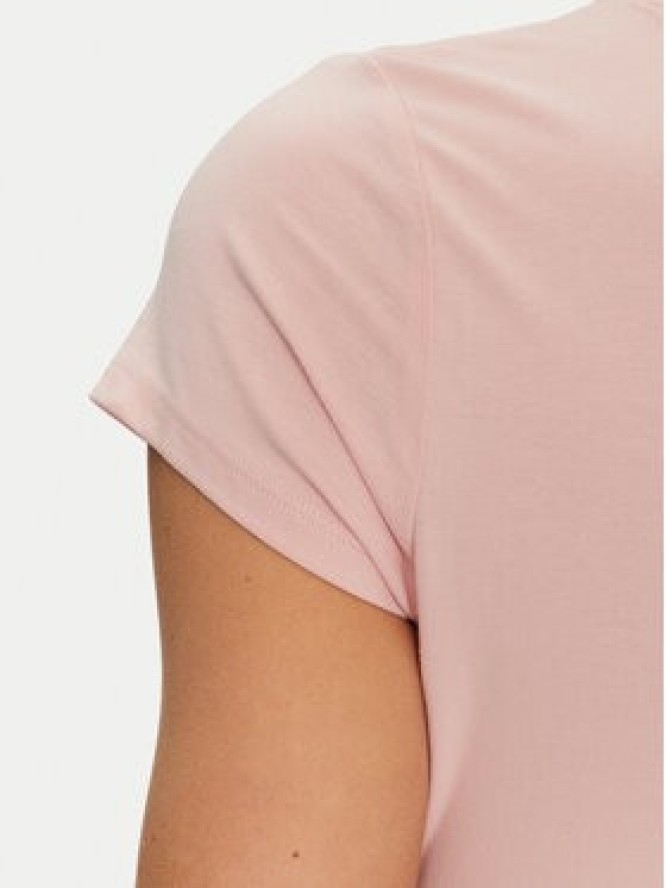 Guess T-Shirt W5GI42 J1314 Różowy Slim Fit
