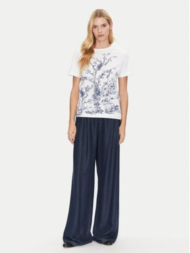 Munthe T-Shirt Fedelio 251110025160 Biały Regular Fit