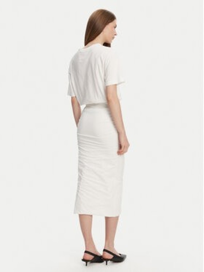 Marella Sukienka codzienna Ileana 2513621014 Biały Slim Fit