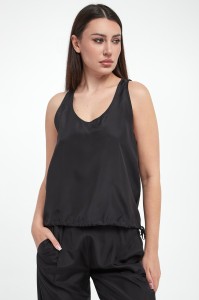 Top damski jedwabny Meana MARELLA MONOCHROME