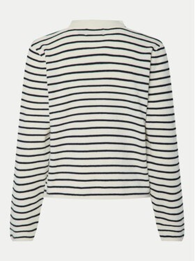 Pieces Sweter Senna 17156406 Écru Regular Fit