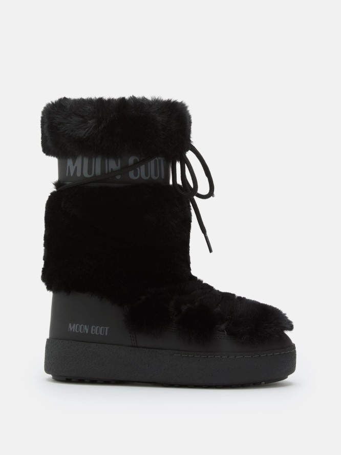 Moon Boot LTRACK Faux Fur High WP Śniegowce damskie