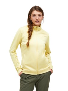 Bluza Peak Performance damska Rider Tech Zip Jacket żółta - M
