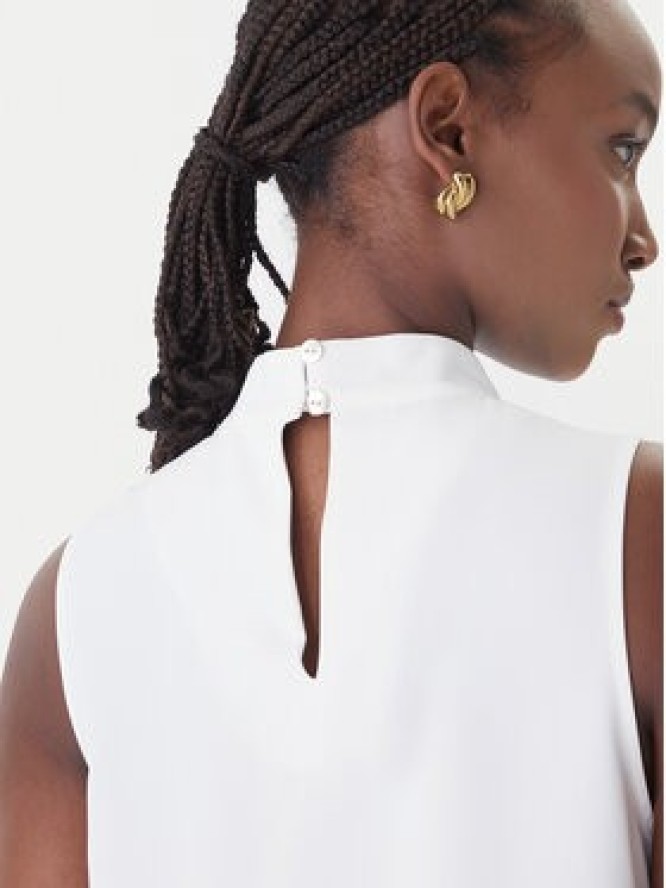 Rinascimento Bluzka CFC0127706003 Biały Regular Fit