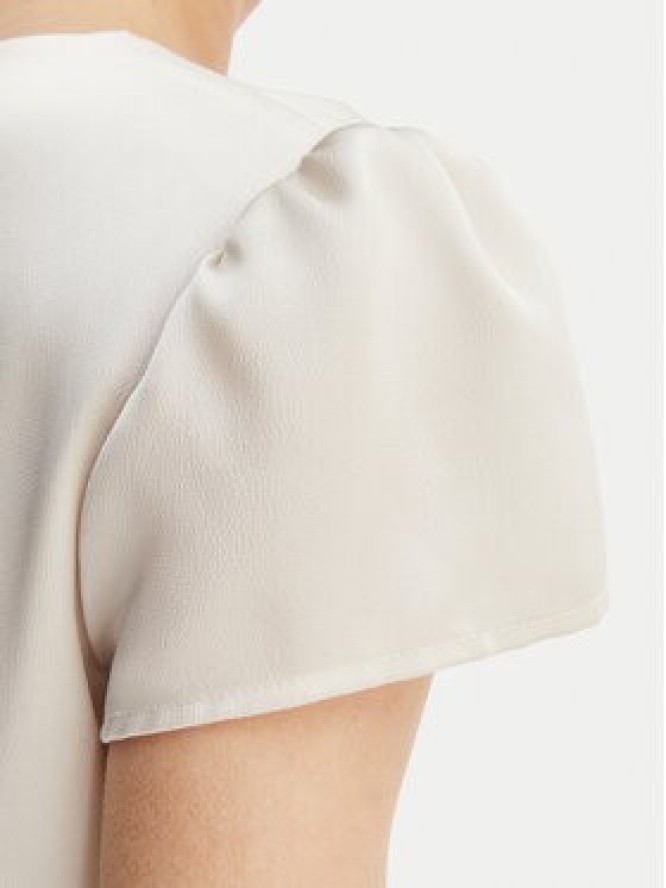 Rinascimento Bluzka CFC0127852003 Beżowy Regular Fit