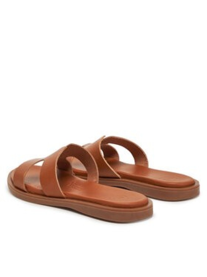 Gino Rossi Klapki ELLE-E25-27281 Brązowy