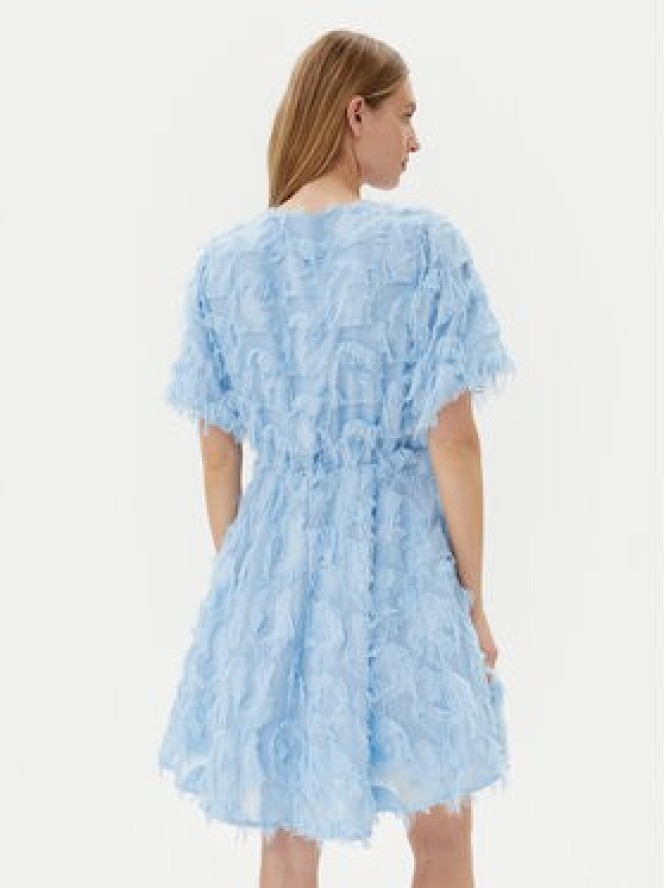 YAS Sukienka koktajlowa Pazylla 26037234 Błękitny Loose Fit