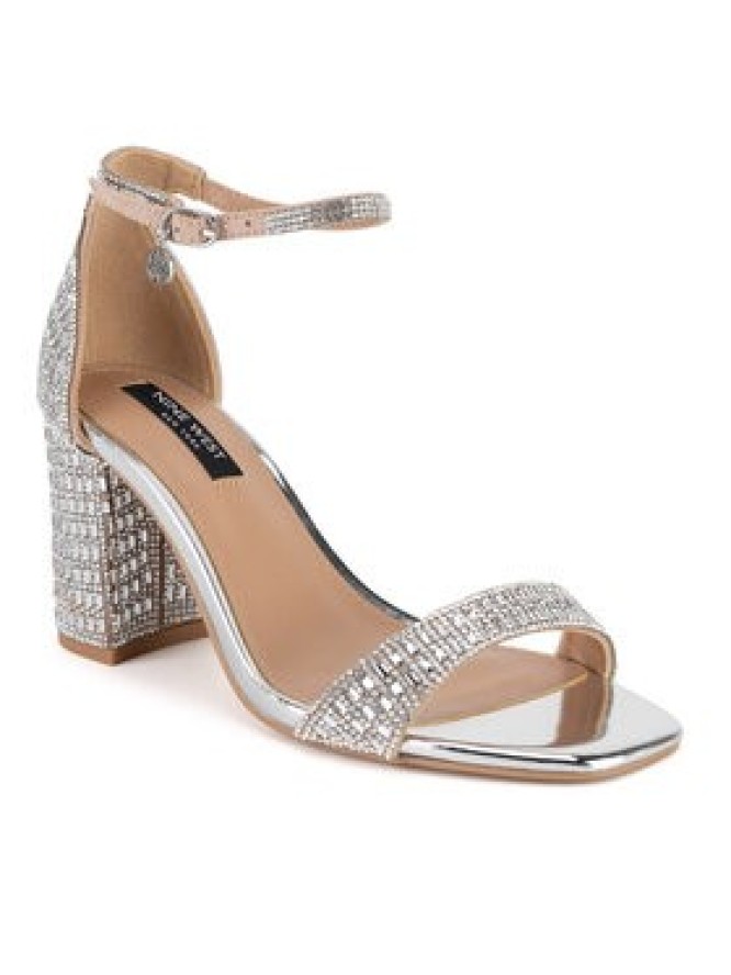 Nine West Sandały WFA3032-1 Srebrny