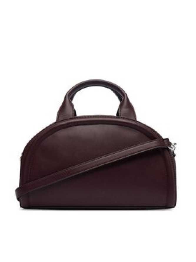 Calvin Klein Torebka Bold Ck Dome Crossbody LV04F3895G Bordowy