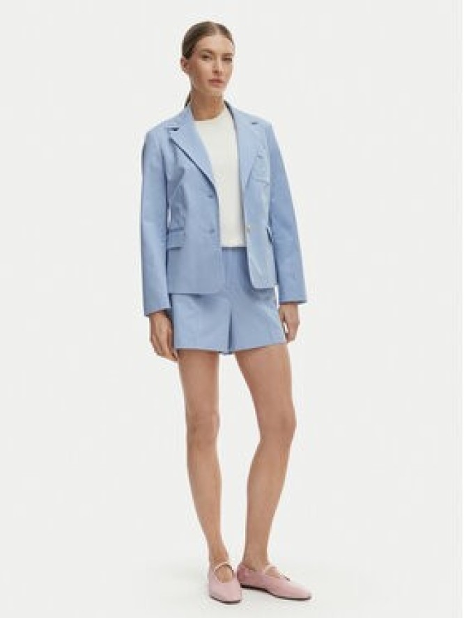 Tommy Hilfiger Szorty materiałowe WW0WW49592 Niebieski Regular Fit