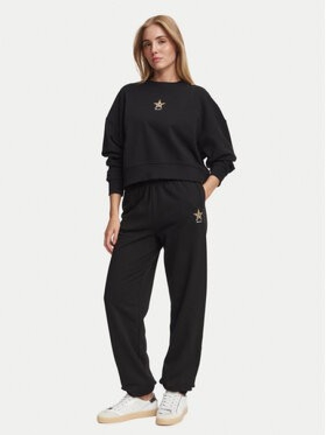 Guess Jeans Spodnie dresowe W6BB37 K6898 Czarny Relaxed Fit