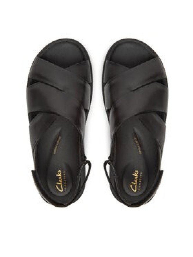 Clarks Sandały Aristella Sun 26181255 Czarny