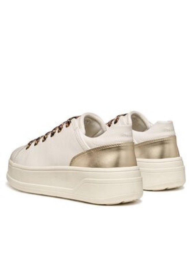 Geox Sneakersy D Spherica Ecub-2 D56WVD 0BCBN C1327 Biały