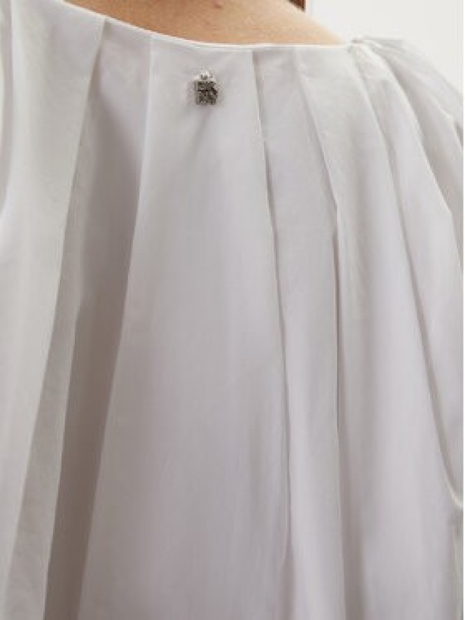 DKNY Bluzka DJ6W2228 Biały Regular Fit