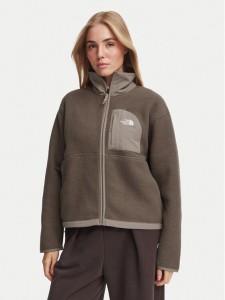 The North Face Polar Yumiori Off-Peak NF0A8EUZ Brązowy jasny Relaxed Fit