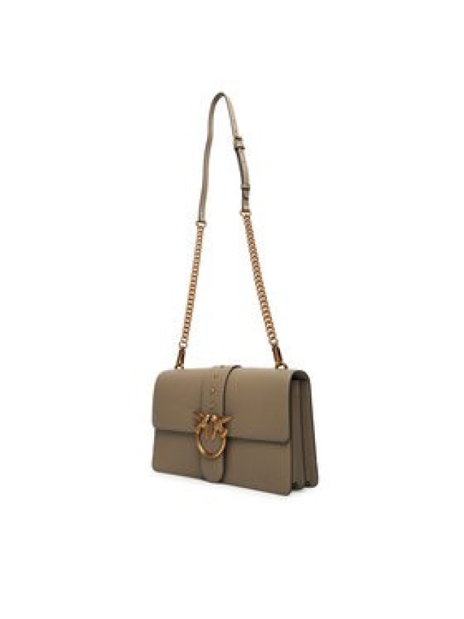 PINKO Torebka Love One Classic ST.CL Al 25-26 PLTT 105857 A0F1 Szary