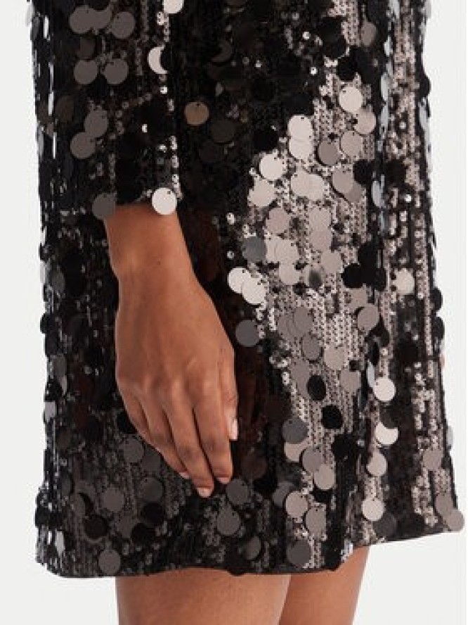 ACCESS FASHION Sukienka koktajlowa 54-3014-406 Czarny Regular Fit