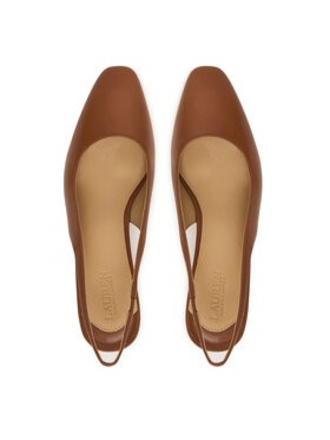 LAUREN RALPH LAUREN Czółenka 802P00096002 Brązowy