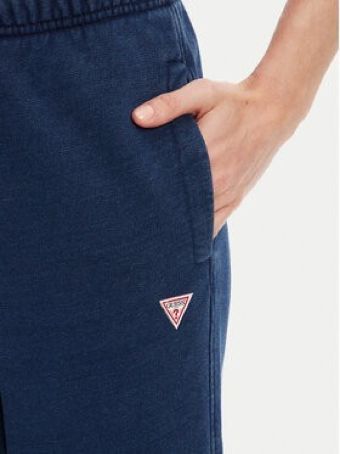 Guess Jeans Spodnie dresowe W5YB65 KCXQ1 Granatowy Regular Fit