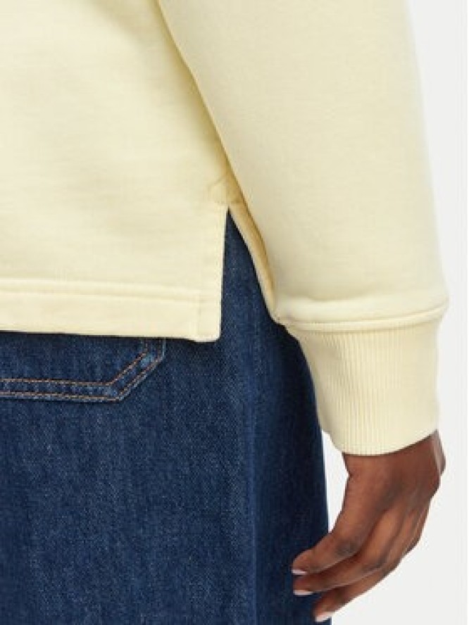 Gant Bluza 4201436 Żółty Regular Fit