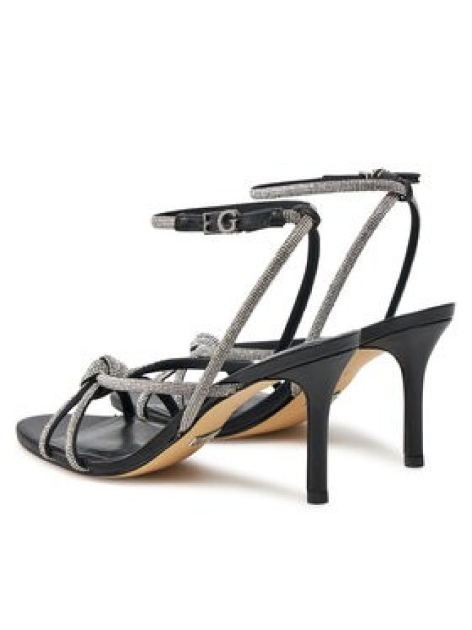 Guess Sandały FLJMRT ELE03 Czarny