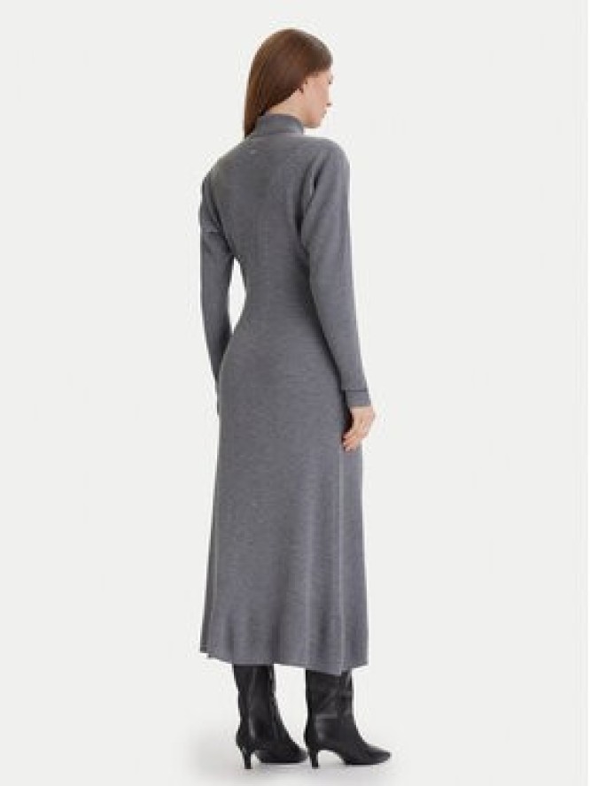 BOSS Sukienka dzianinowa Forbini 50548520 Szary Regular Fit