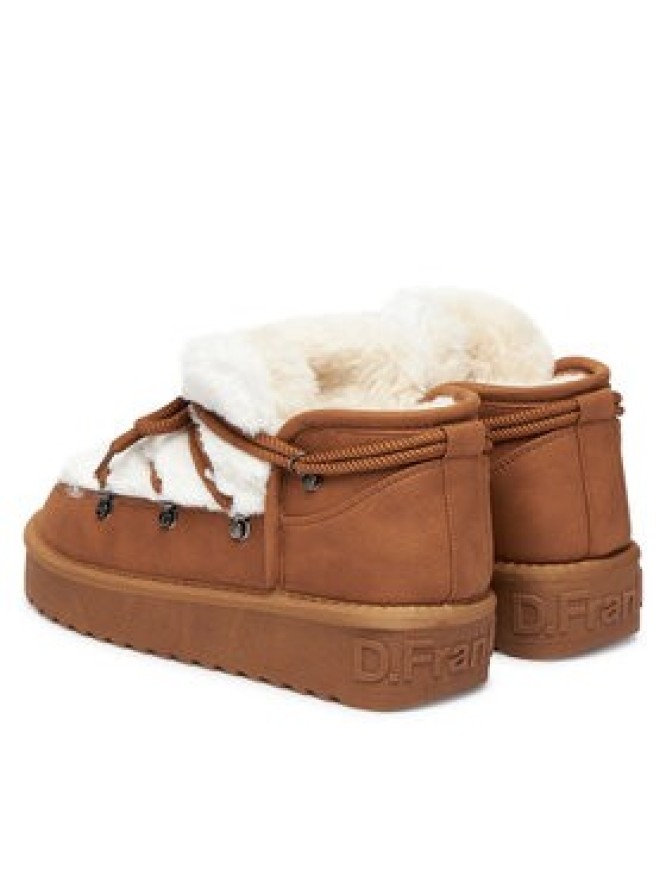 D.Franklin Śniegowce DFSH370011 Brązowy