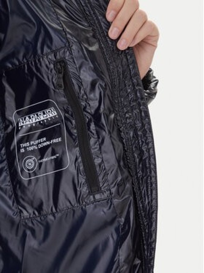 Napapijri Kurtka zimowa A-Glane NP0A4HZ5 Granatowy Regular Fit
