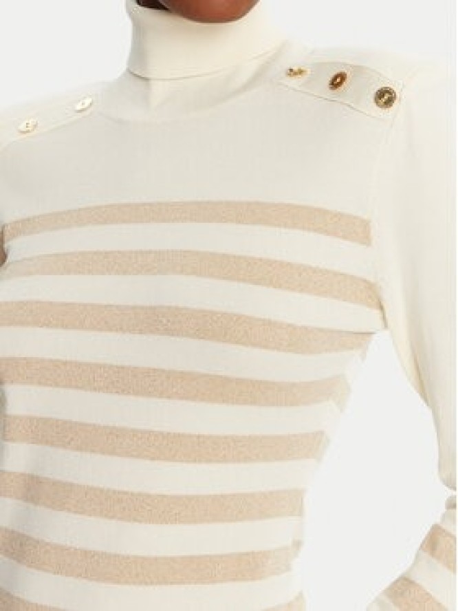 LOLA CASADEMUNT Golf LF2511008 Écru Regular Fit