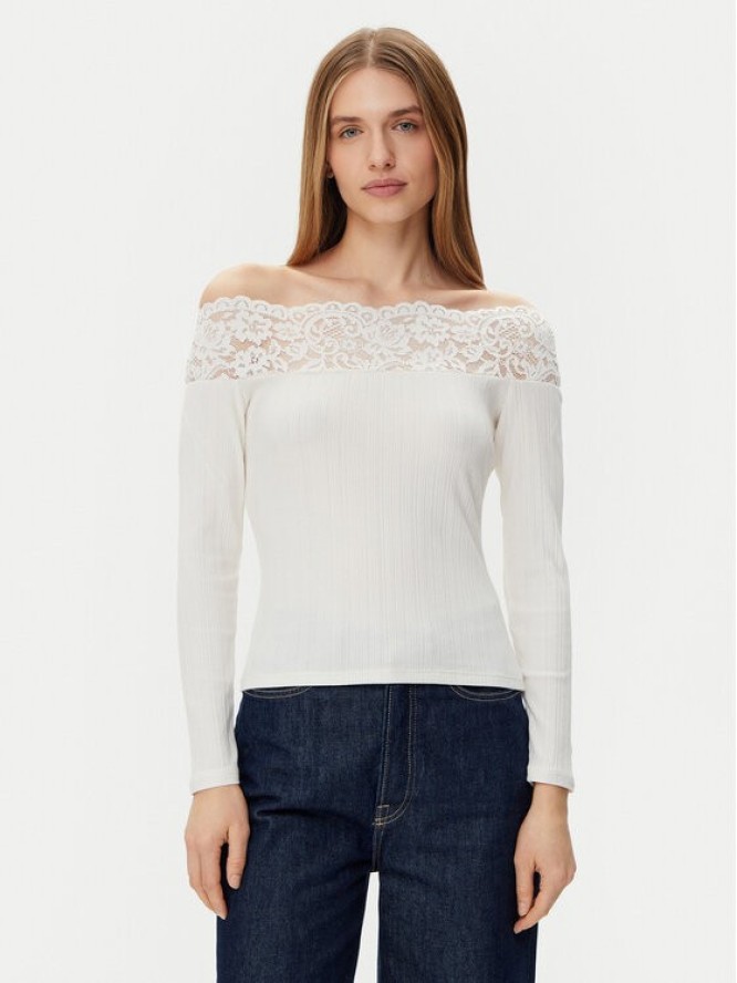 Morgan Bluzka 251-THEODOR Écru Slim Fit