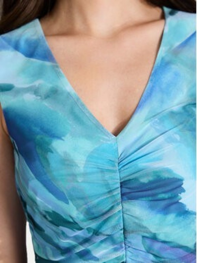 Swing Sukienka koktajlowa 5AI21400 Niebieski Slim Fit